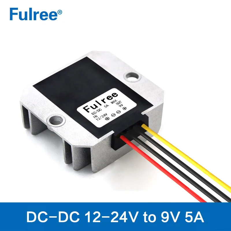 5A 12V 5V 6V 9 V, 24V до 3,3 V 3,7 V 4,2 V 7,5 V DC понижающий Мощность конвертер DIY автомобиля понижающий стабилизатор напряжения модуль Водонепроницаемый