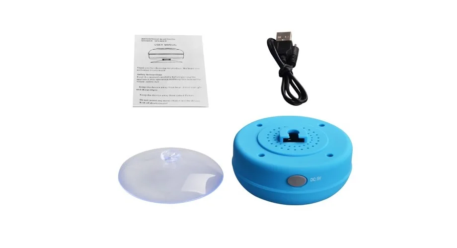 FUU Bluetooth динамик портативный мини Беспроводной MP3 Bluetooth приемник Автомобильная гарнитура динамик водонепроницаемый Душ динамик s для телефона