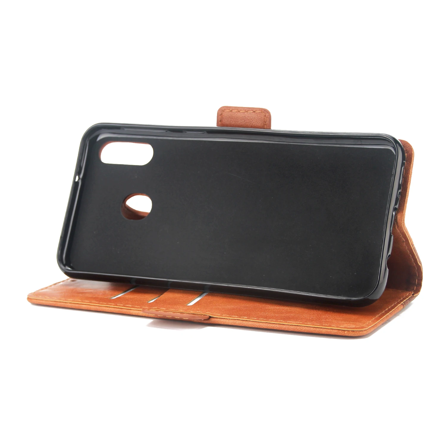 For Samsung galaxy m30 case luxury splice wallet m20 m10 Business Color matching pu ard slot stander | Мобильные телефоны и