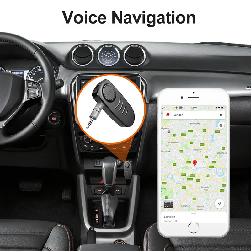 Rovtop 3 5 мм разъем AUX Bluetooth 0 стерео аудио музыкальный приемник беспроводной адаптер