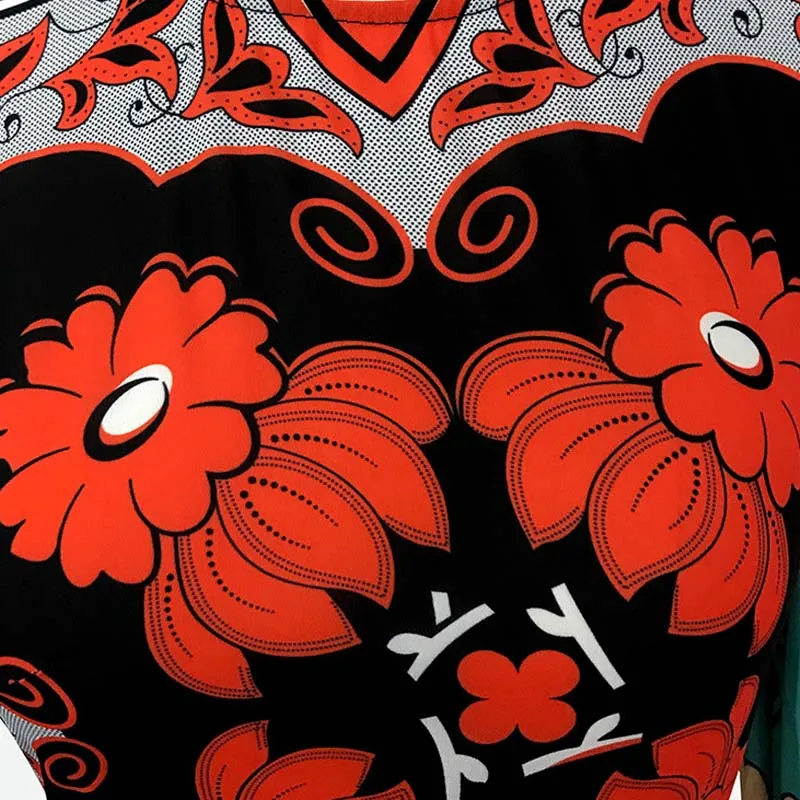 Женское модельное платье макси Megyn длинные платья с длинным рукавом и цветочным