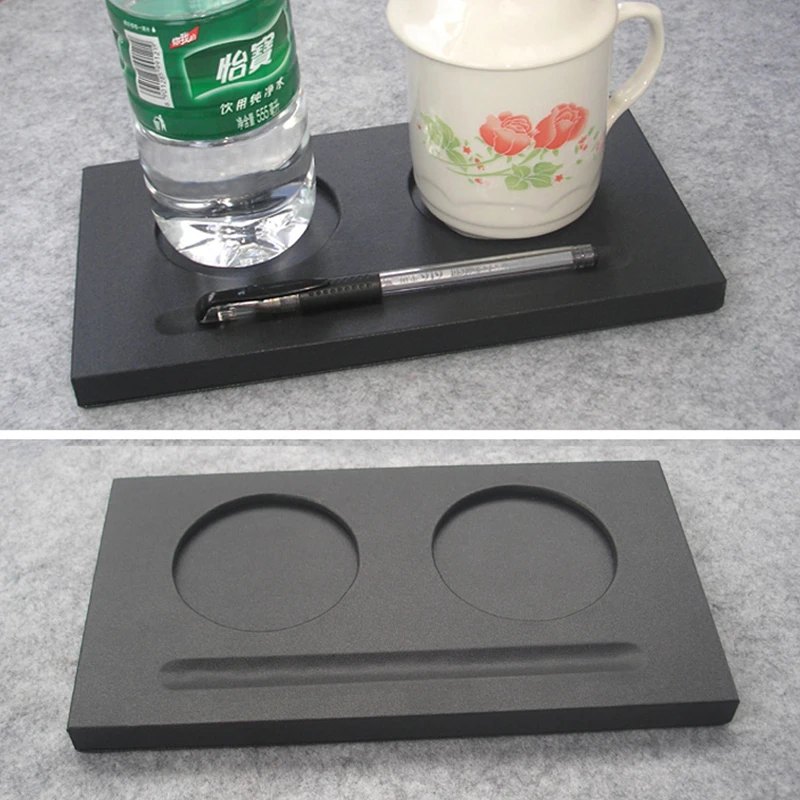 Подставка под чашки для конференций с 2 слотами и держателем ручек|table call|table gemstable