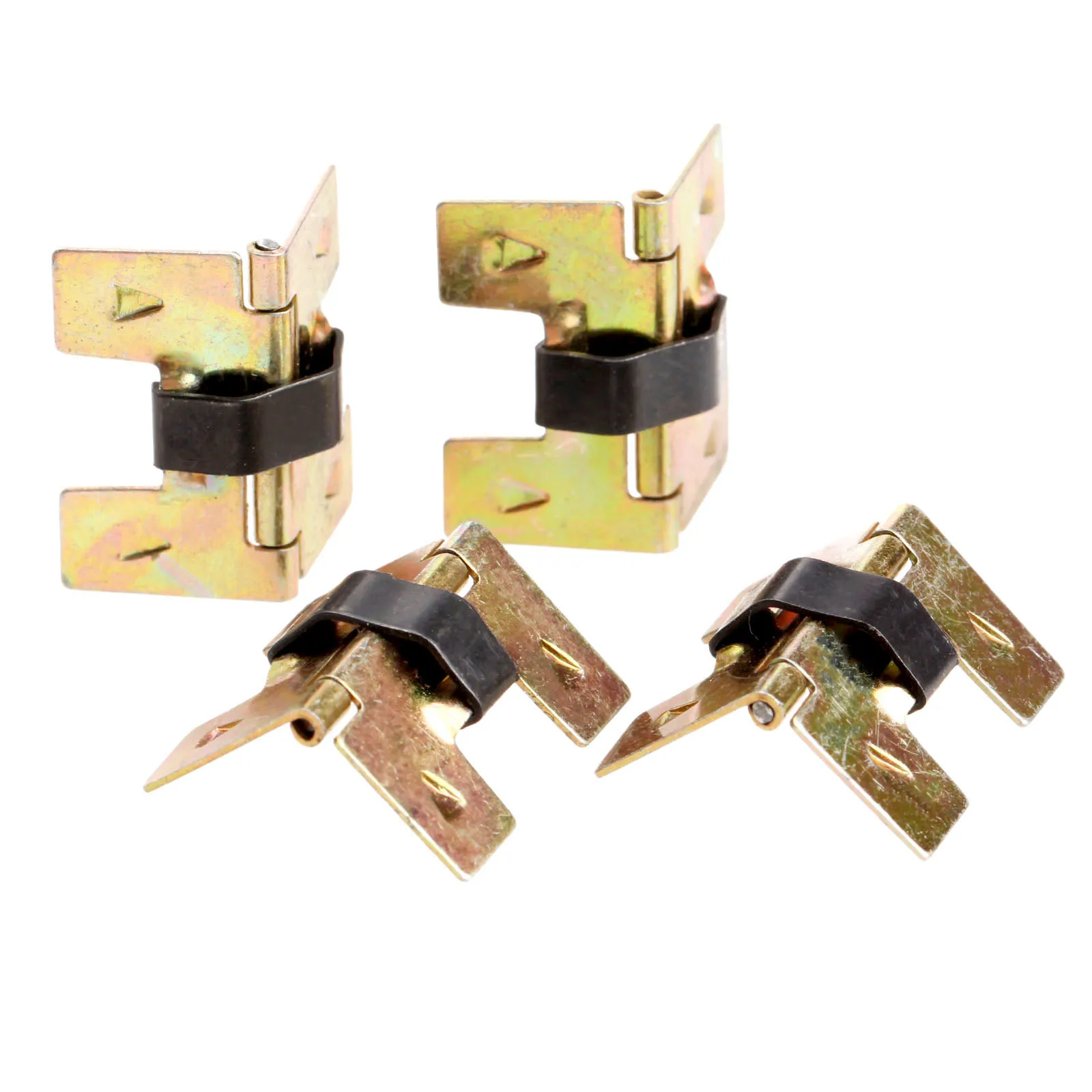 Золотая Античная мебельная петля для шкафа 4 шт. 19x18 мм деревянная Подарочная