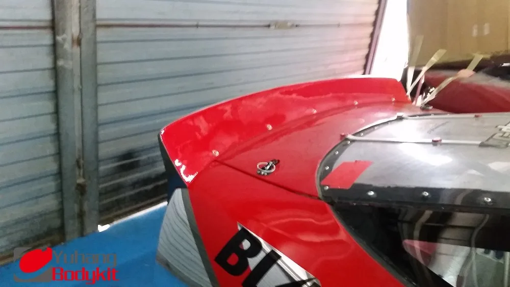 FRP стекловолокно для 180SX RPS13 Rocket Bunny задний багажник спойлер крыла