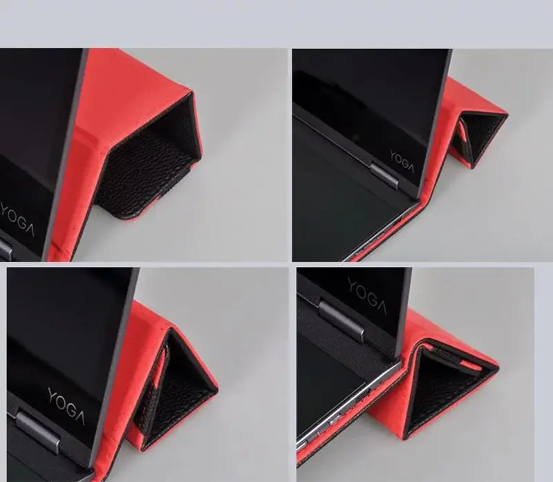 Роскошный чехол из искусственной кожи с цветочным принтом для планшета Lenovo Yoga A12