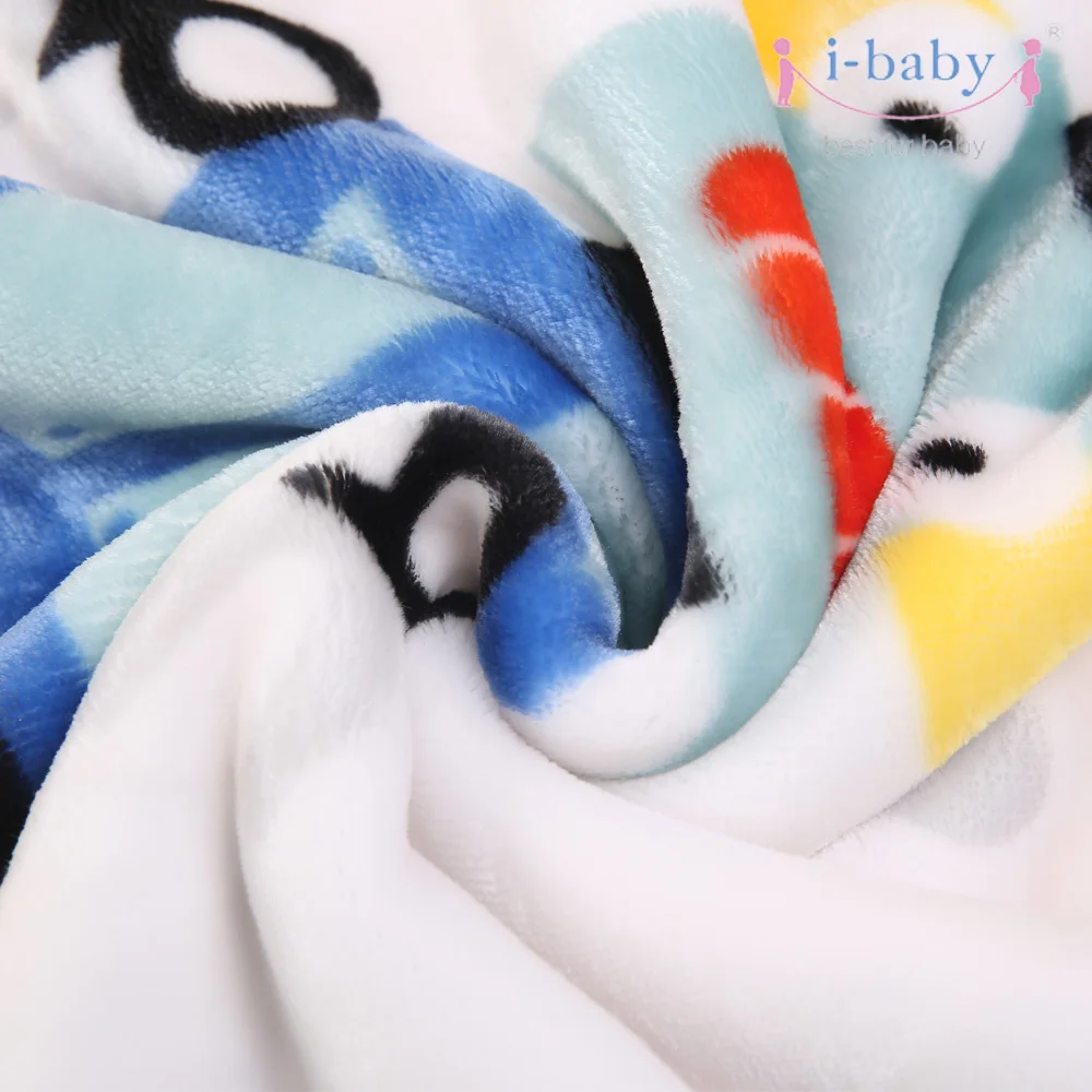 I-baby, высококачественное детское одеяло, плотное детское одеяло для коляски, мягкое фланелевое одеяло для малышей, s для мальчиков и девочек, постельные принадлежности для кроватки, 100x120 см