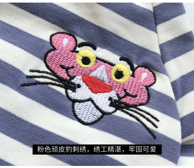 Собака пальто 100% хлопок полосатый Тедди куртка толстовки Семья Одежда|Пальто и