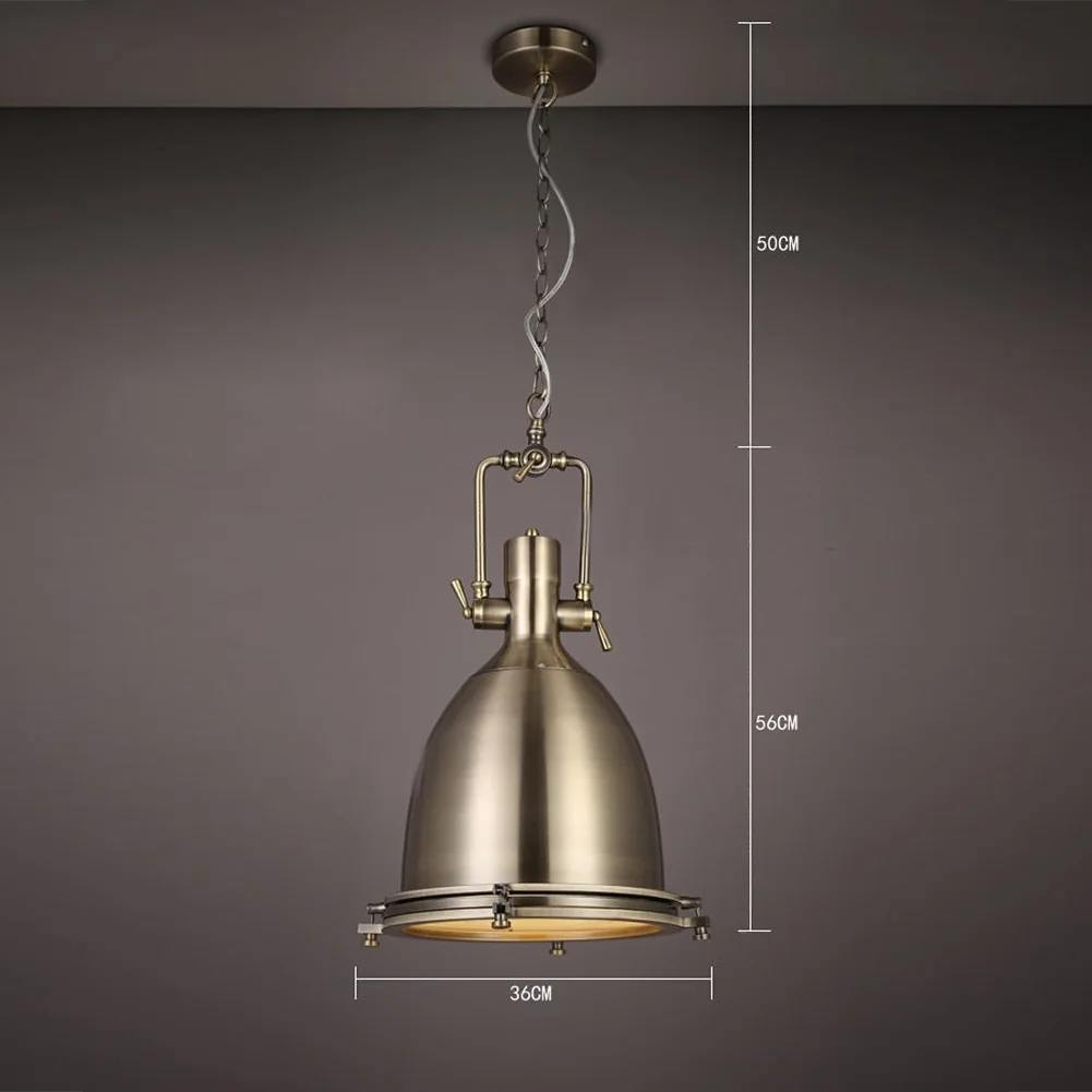 Эдисон Лофт стиль винтажный промышленный Ретро подвесной светильник Светильник