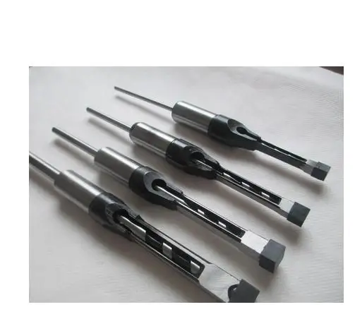 Woodstock Mortising Chisel Set 1/4-to-1/2-Inch 4-Piece bits Drill Square Holes |