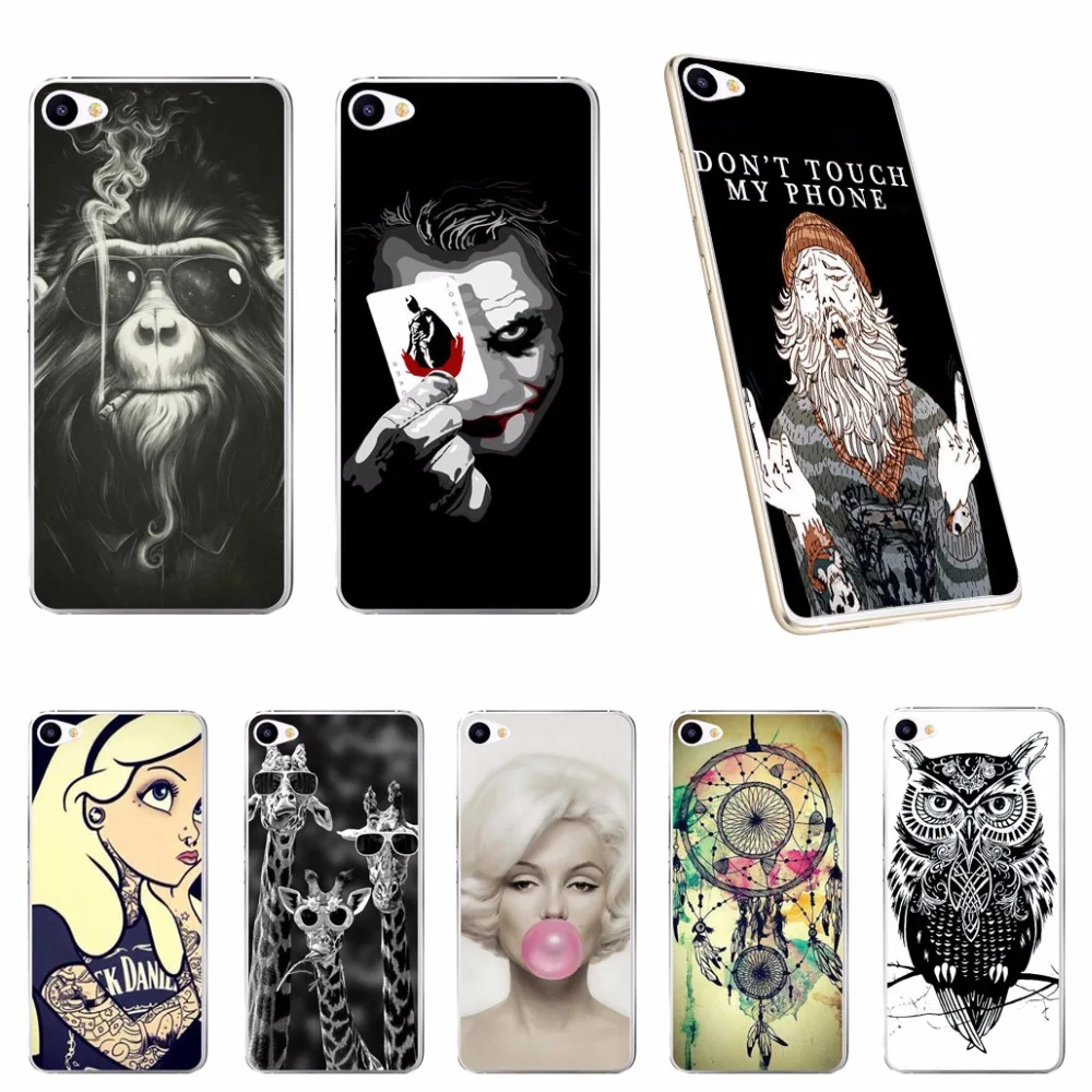 Чехол для Meizu U20 силиконовый чехол мягкий из ТПУ с рисунком 5 дюйма meizu u 20