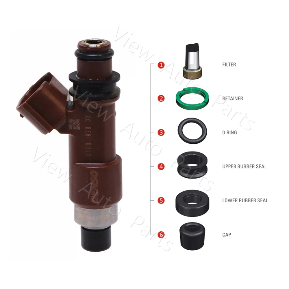 30 комплектов ремонтные наборы деталей топливной форсунки для Subaru Outback 3.0L H6 OEM 2970010