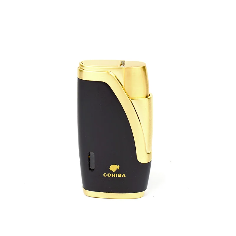 COHIBA зажигалка для сигарет курительная Зажигалка w/Встроенный сигарный Дырокол