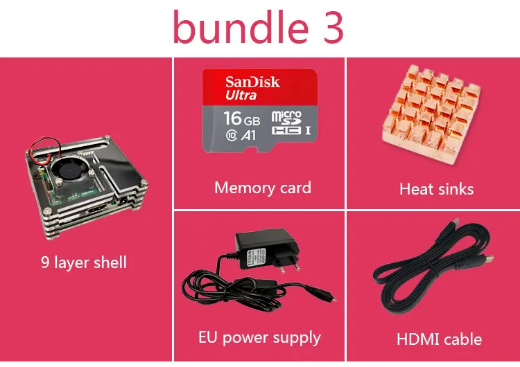 Raspberry Pi 3 Модель A+ Plus Pi 3A+ с 2,4G и 5G WiFi 4,2 Bluetooth 4 ядра 1,4G cpu