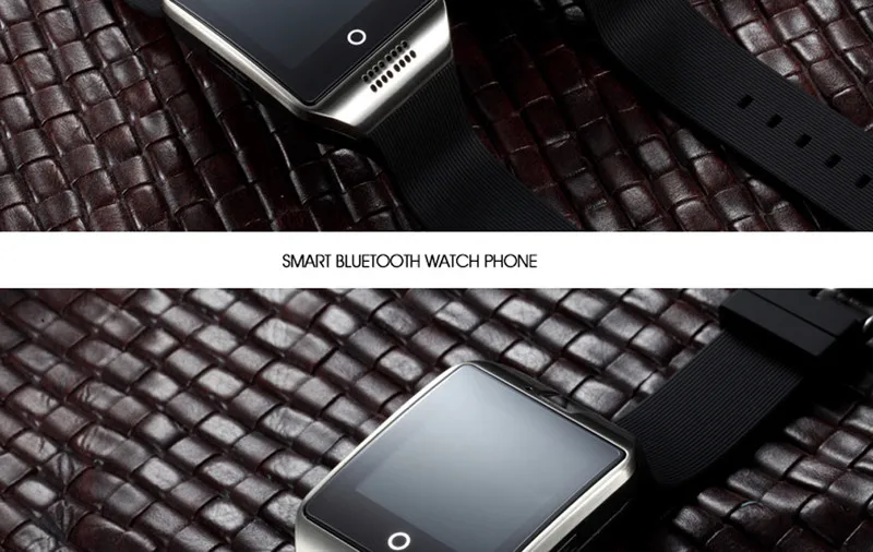 Смарт-часы с камера с сенсорным экраном Tf карта камера Facebook Whatsapp Twitter Bluetooth Smartwatch для телефона Android Ios