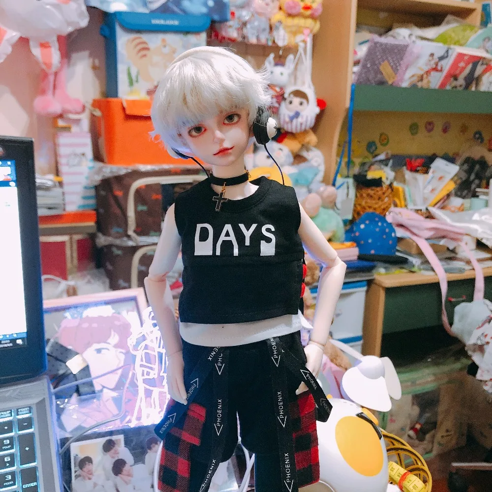 D01 P268children ручная работа игрушка 1/3 1/4 аксессуары для куклы кукла BJD/SD рок н ролл