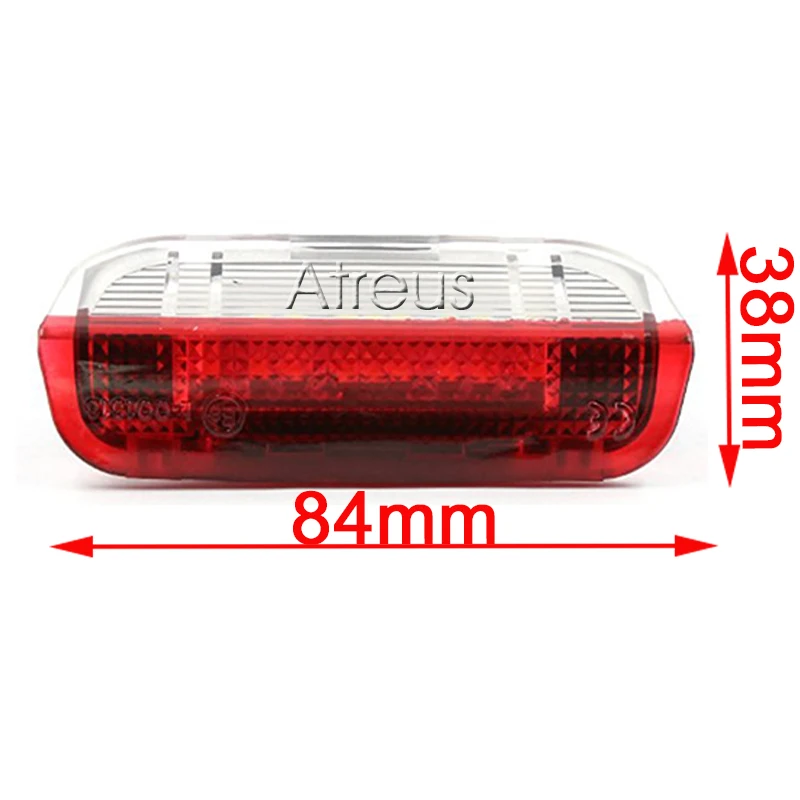 EALEN 1 пара автомобиля светодиодный Дверь Добро пожаловать лампы 12V для VW Golf GTi Polo