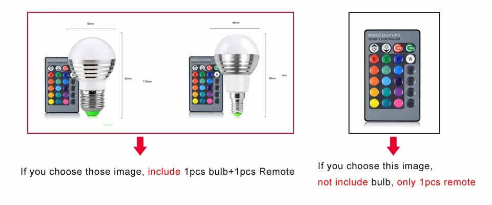 3 Вт 10 Вт RGB светодиодный светильник 85-265 в 110 В 220 В E27 E14 GU10 с регулируемой яркостью светодиодный светильник, ночник Точечный светильник или пульт дистанционного управления для отдыха Домашний Светильник