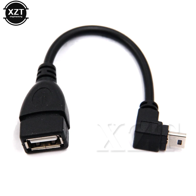 1PCS USB B Male Conversion Adapter A Female Mini 5P OTG Upwards Cable Cord NEWEST High speed | Электроника