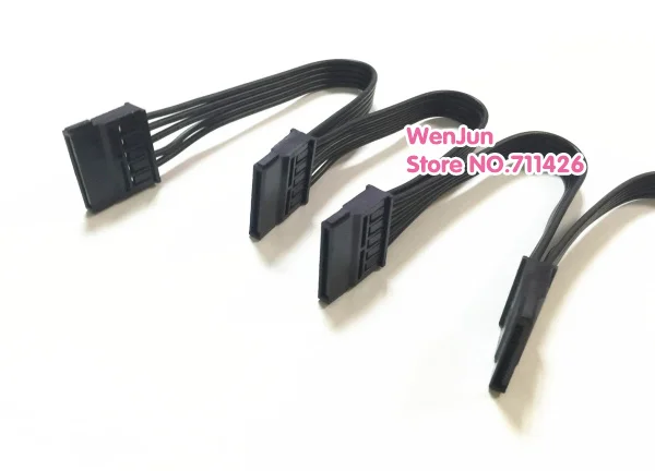 Модульный блок питания PCI E 6Pin папа 4 SATA /10 15pin для модульного блока Corsair HX650 HX750 HX850