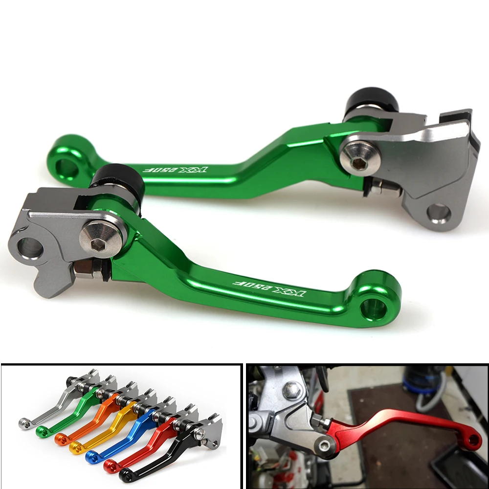 Рычаги сцепления поворотного тормоза CNC для мотоцикла KAWASAKI KX250F KX450F KX 250F 450F 250 450 F