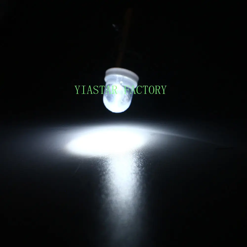 Yiastar 1000 шт. Ba9s 1895 57 T4W 182 1445 1 светодиодный Белый купол инструмент интерьер