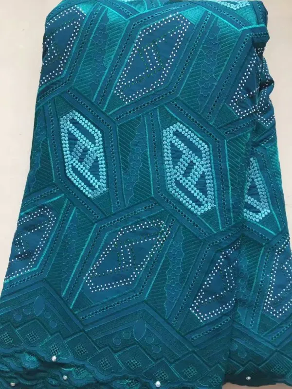 Королевский синий бисером кружевной ткани Нигерии для свадьбы 2017 тюль Материалы