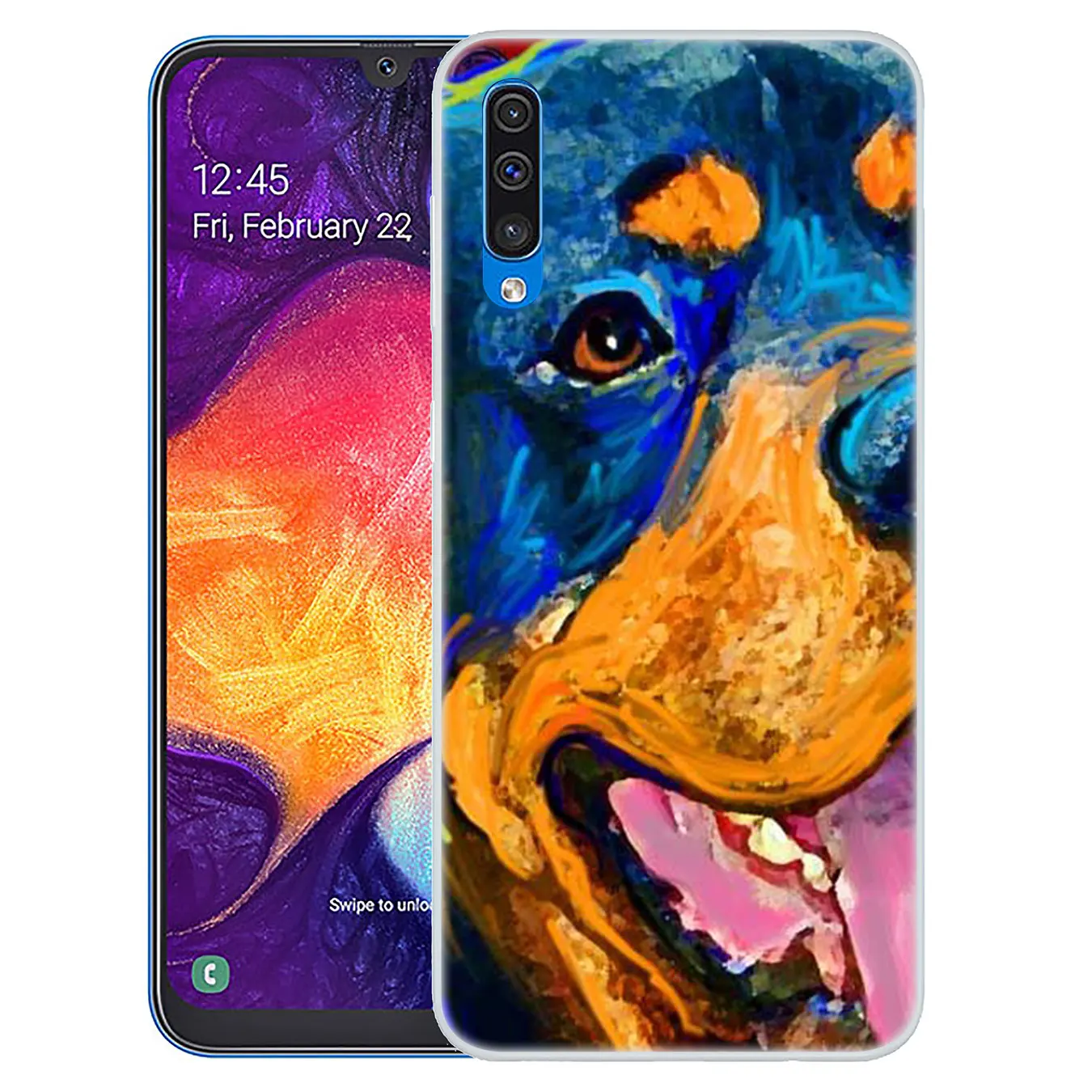 Милый жесткий чехол для телефона Lavaza Rottweiler Dog Samsung Galaxy A20E M40 M30 M20 M10 A10 A20 A30 A40 A50 A60 A70 S