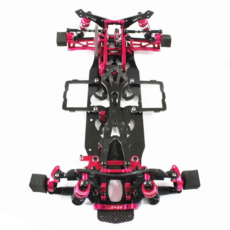 

1:10 SAKURA D4 AWD EP Drift Racing Car Frame Body Kit Alloy Carbon Two Drive