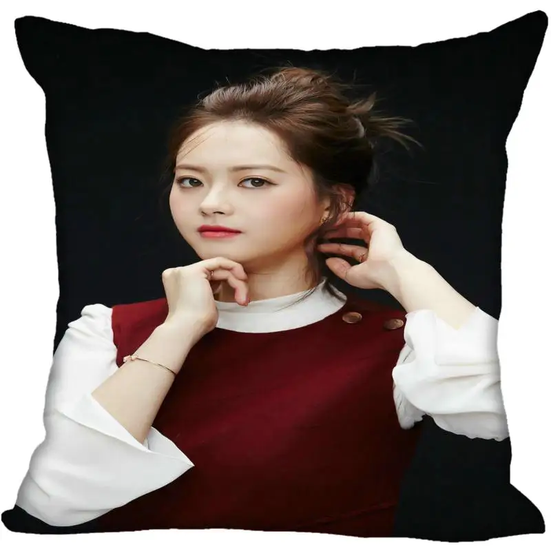 

New Custom Go Ara Pillowcases Printed Square Silk Pillowcase Home Decorative zipper Satin Pillowcases (One Side)