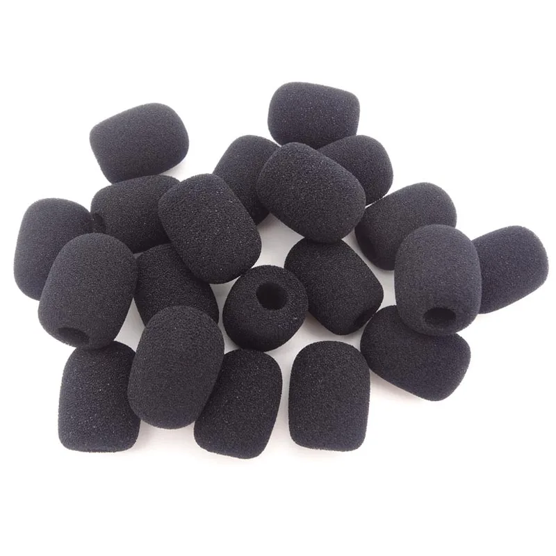 Оптовая продажа губка для микрофона Bestall 100 шт./лот 10 мм внутренний диаметр и 30