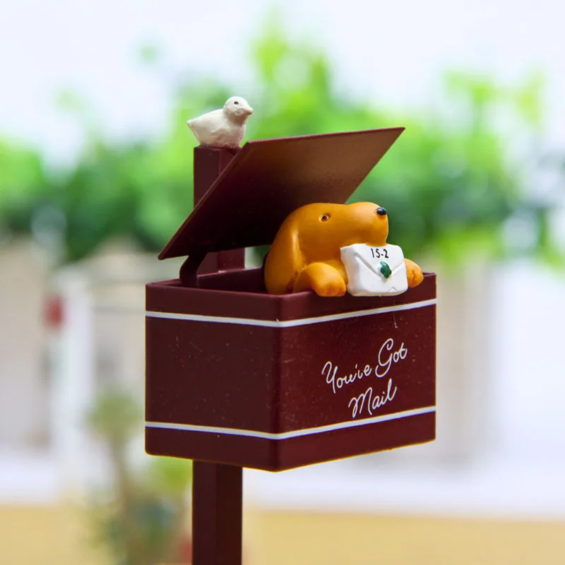 Почтовый ящик для собак миниатюрный Сказочный Сад дома искусственное ремесло