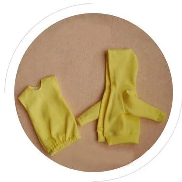 yellow 1 комплект, повседневное спортивное пальто+ платье-жилет для Blyth, Azone, Licca, Barbies, 1/6 BJD, аксессуары для куклы - Цвет: yellow