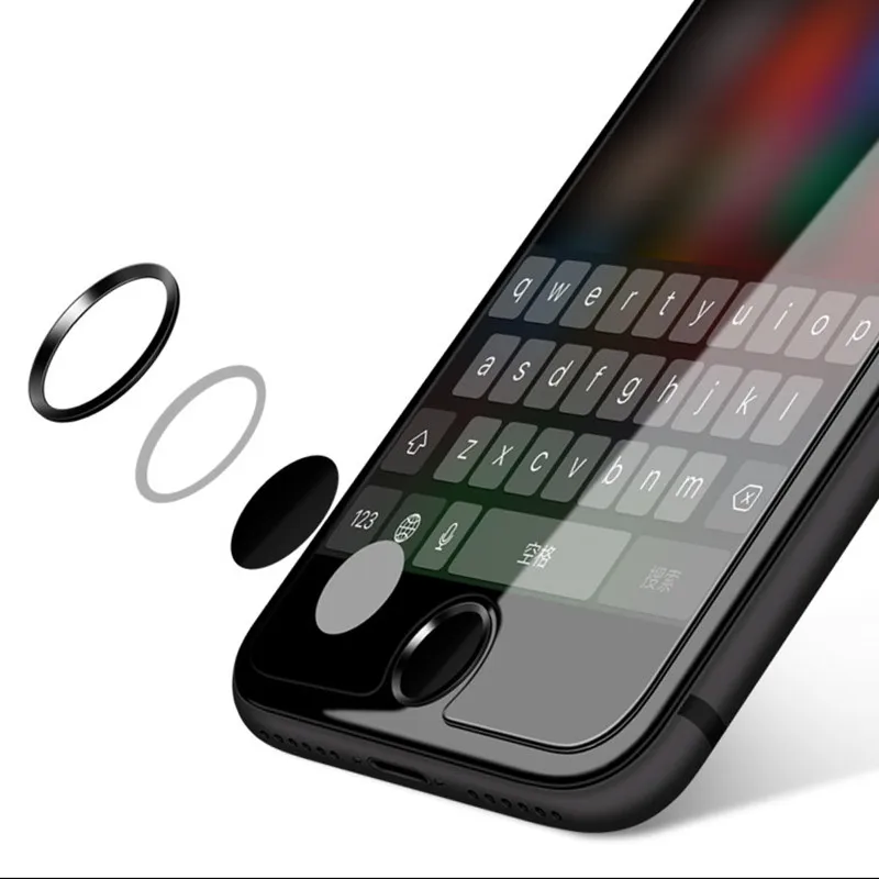 Универсальная наклейка на кнопку Домой для iPhone 8 7 6 6S Plus SE 5 защита от пота и