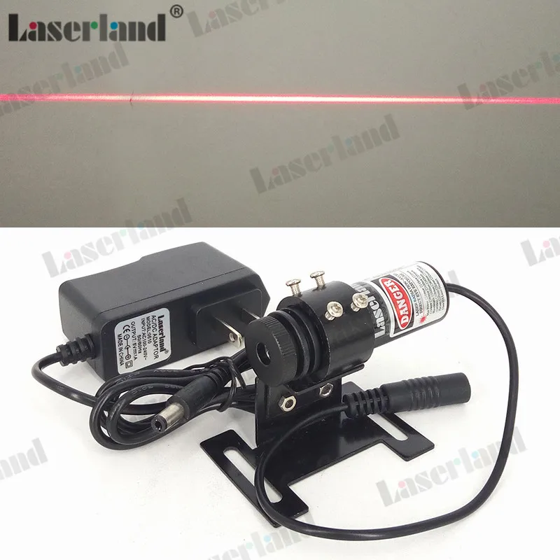 Laserland 2270 Фокусируемый 650нм 660нм 40 мВт красный диодный лазерный модуль локатора