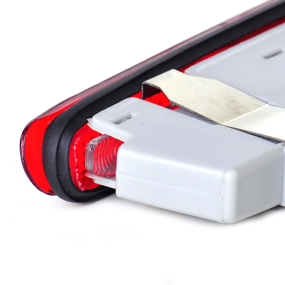 Автомобильный светодиодный задний стоп сигнал Warining лампа заднего бампера для