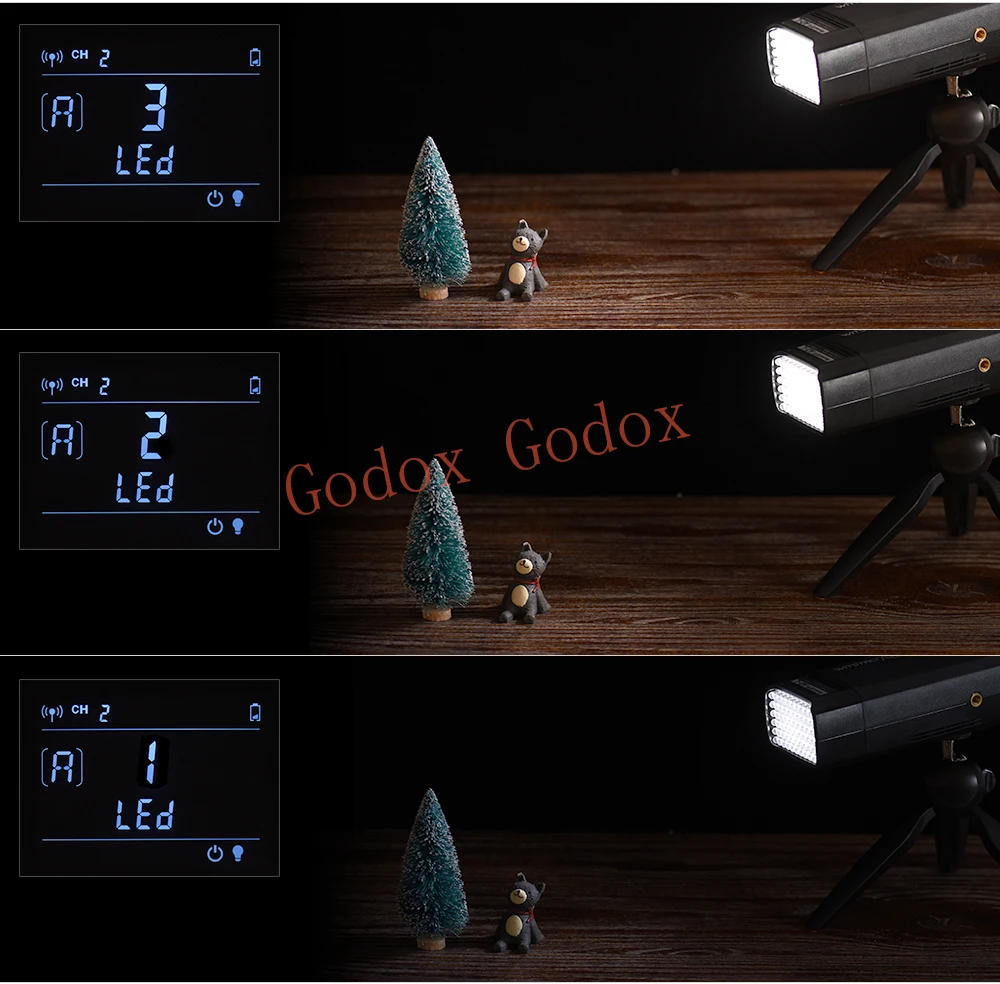 Godox AD-L светодиодный световая головка предназначена для AD200 Портативный открытый эксклюзивная карманная вспышка аксессуары 60 шт. светодиодный светильник