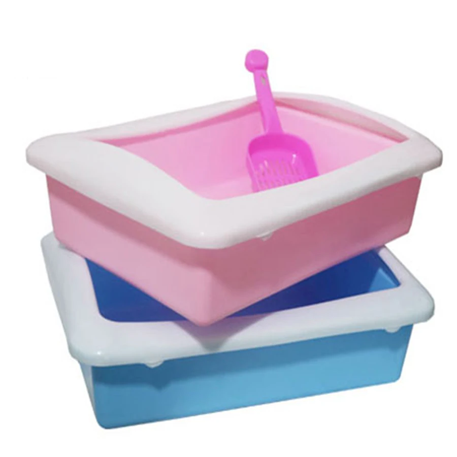 Closed Pet Supplies Cat Toilet Litter Box Health Cats Toilets Boxes Bag Kedi Kumu Tuvalet Training 70A2471 |
