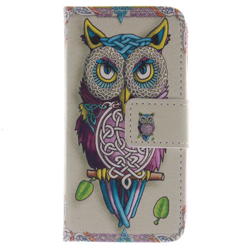 Чехол книжка для телефона из искусственной кожи + подставка и держатель карт Samsung