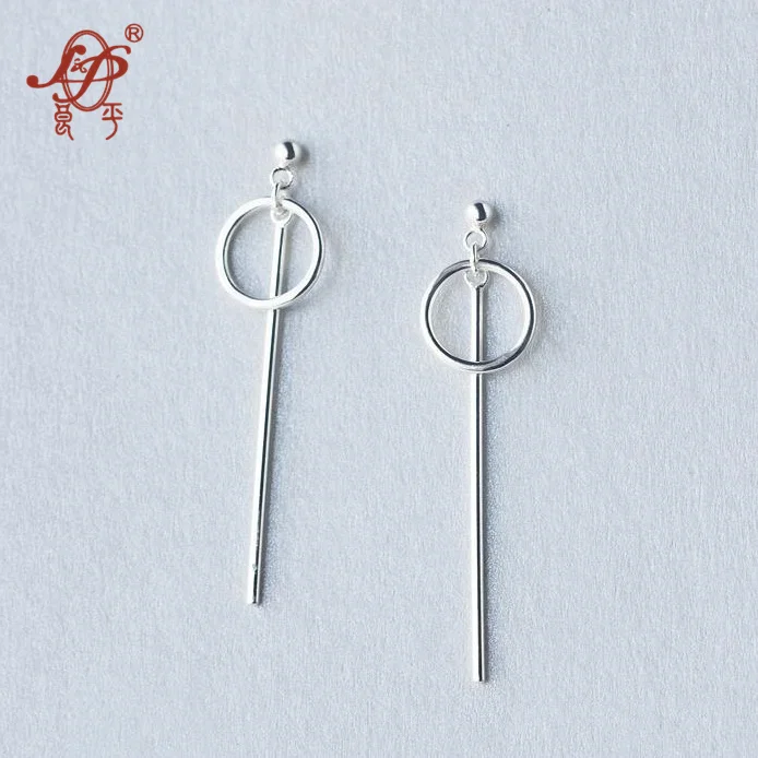 

L&P 100% 925 Sterling Silver Germetry Drop Earrings For Women,New Fashion Elegant Romantic Silver Jewelry Wholesale