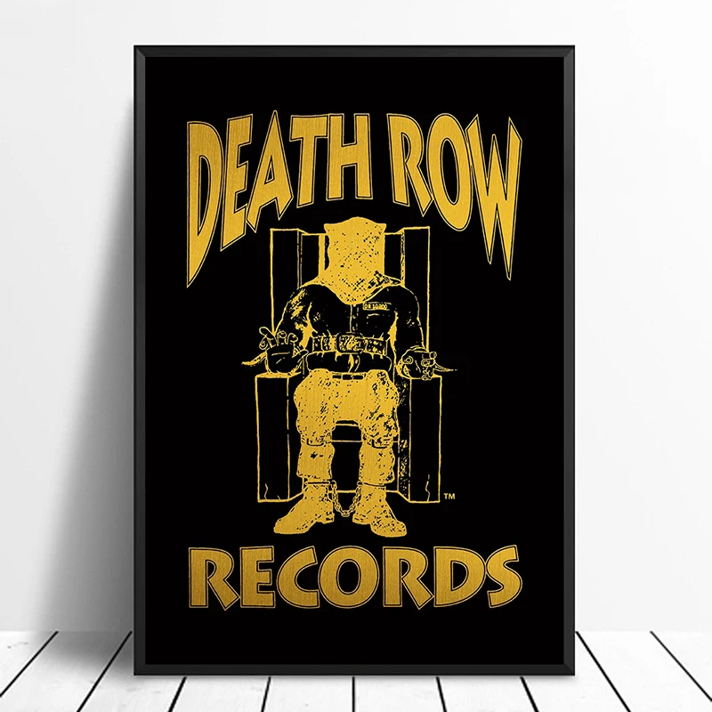 Deathrow постер пластинки альбом поп музыки крышка плакат музыкальной звезды печать