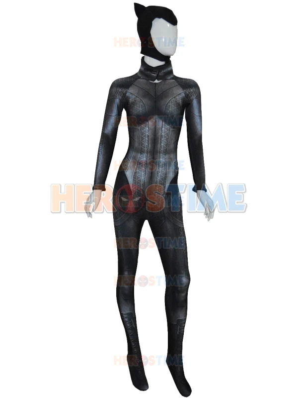Женский костюм с 3D принтом Arkham City боди линзами|costume bodysuit|bodysuit babycostume mask |