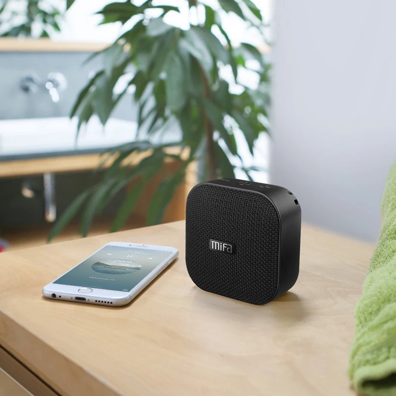 Mifa наушники-вкладыши TWS с Беспроводной Bluetooth Динамик Водонепроницаемый мини Портативный стерео музыка на открытом воздухе, хенд фри, Динамик для iPhone для samsung телефоны