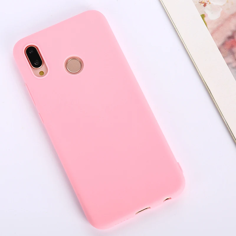 Чехол для Honor 10i Candy из мягкого ТПУ Huawei 10 Lite ударопрочный Милый матовый Силиконовый