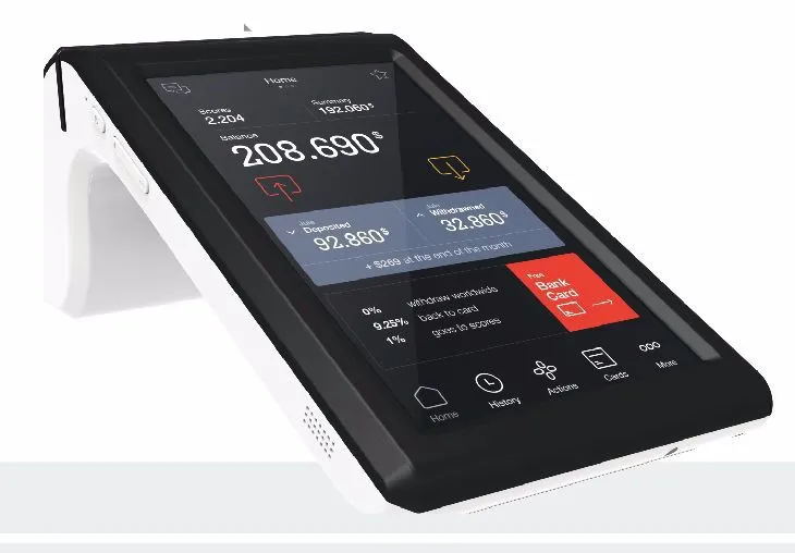 Android pos система TS 7002 с 7 дюймовым сенсорным экраном планшет поддержка чипа кард