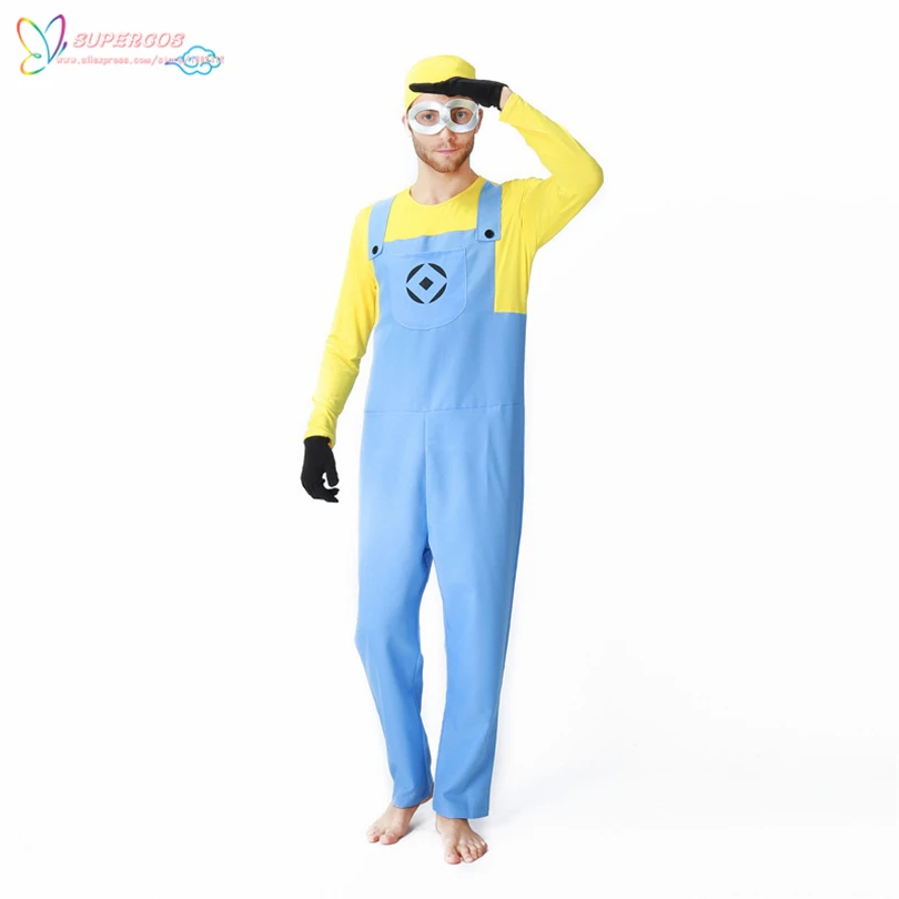 Новейшая Форма миньонов Комбинезоны для влюбленных Косплей Костюм