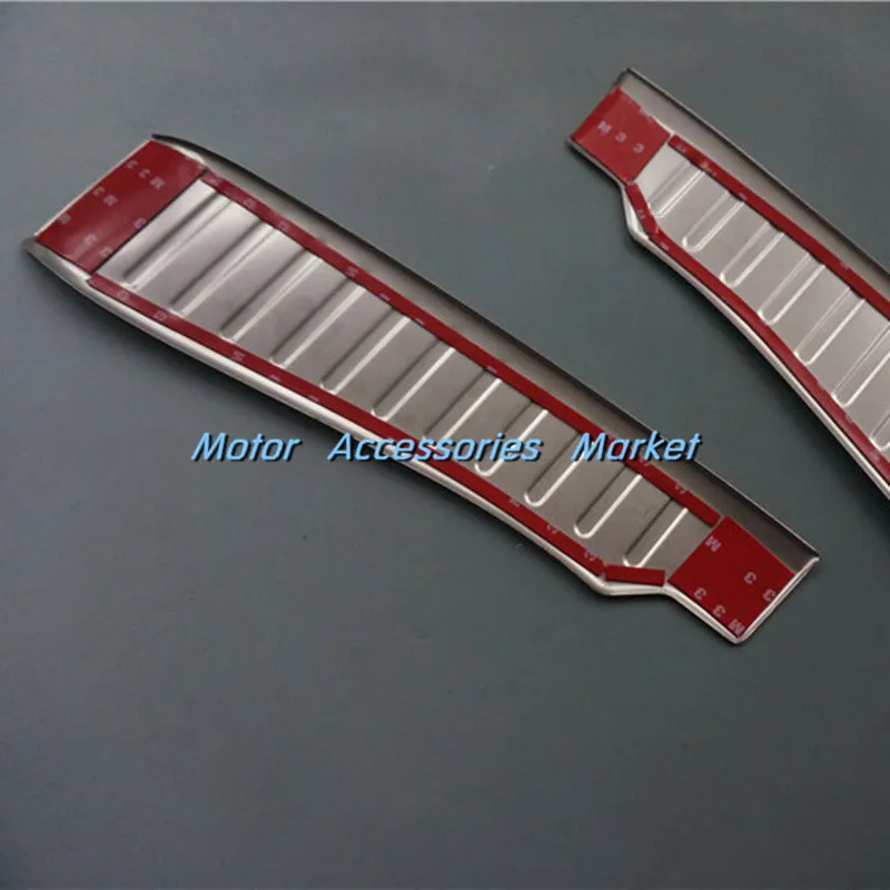 Новая внутренняя защитная накладка из нержавеющей стали для багажника Ford Focus