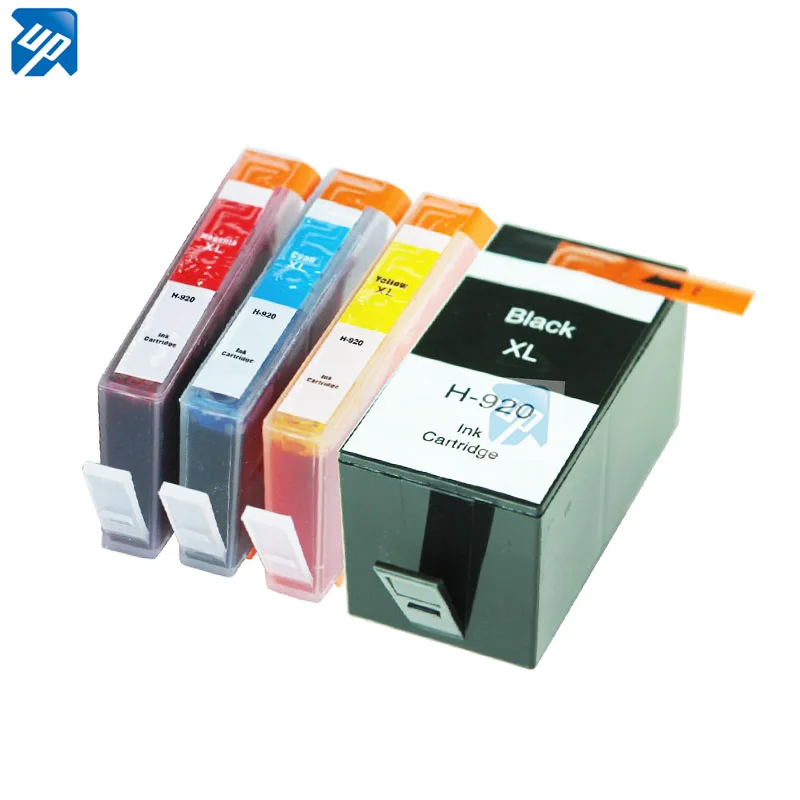 UP SET of 4 INK CARTRIDGE replace for hp 920 920XL OfficeJet 6000 6500 6500A 7000 7500 7500A Printer with chip full ink | Компьютеры и