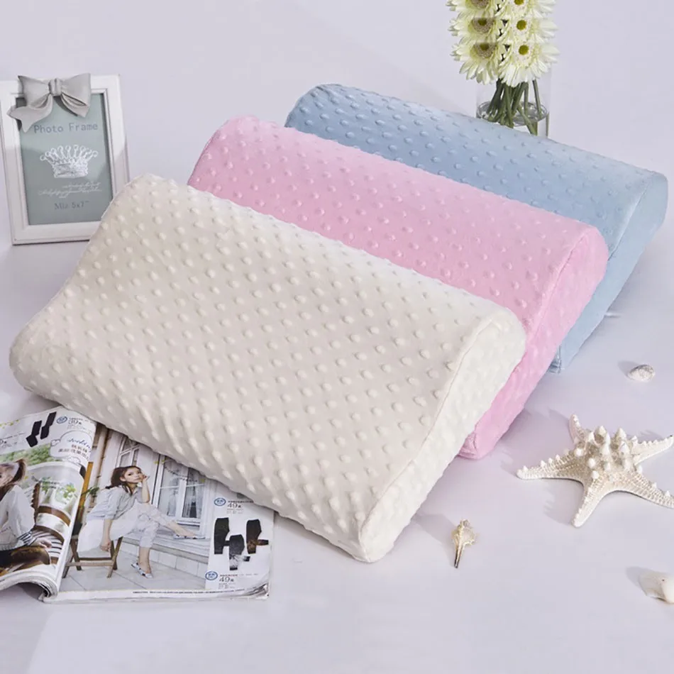 Подушка Mrthopedic из пены с эффектом памяти медленно восстанавливающая форму