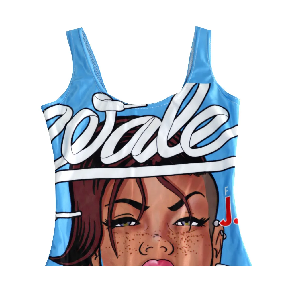 Девушка панк wale футов. j. cole Bad Обувь для девочек клуб Одна деталь Monokinis сексуальное