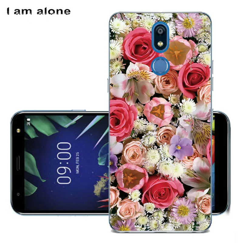 Чехлы для телефонов I am alone для LG K40 5,7 дюйма, термополиуретановые чехлы с милым рисунком, модные чехлы для LG K40 - Цвет: Solf TPU HH23